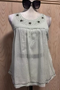 United Colors Of Benetton transparentes Tanktop XS Damen Art to Wear. Top . - Bild 1 von 13