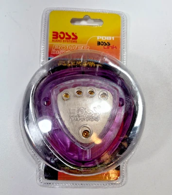 Boss Audio Systems Power Distribution Block PDB1 Link New Old Stock Sealed - Image 1 of 4