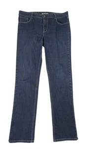 JEANSWEST Jeans Women's Tummy Trimmer Slim Straight Dark Blue Denim Size 15 - Bild 1 von 15