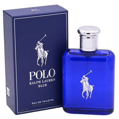 POLO BLUE by Ralph Lauren 4.2 oz edt Cologne for men New in Box - Image 1 of 4