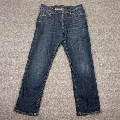 Lucky Brand Jeans Mens 34x30 Blue 221 Original Straight Fit Denim Classic Casual - Image 1 of 4