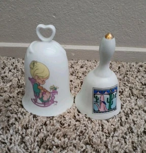 Campana de porcelana Precious Moments perfecta abuela y perro - Imagen 1 de 2