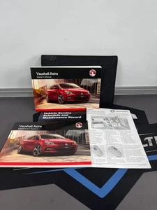 VAUXHALL ASTRA J OWNERS PACK / HANDBOOK / MANUAL + WALLET 2012~2016 (2013) - Picture 1 of 8