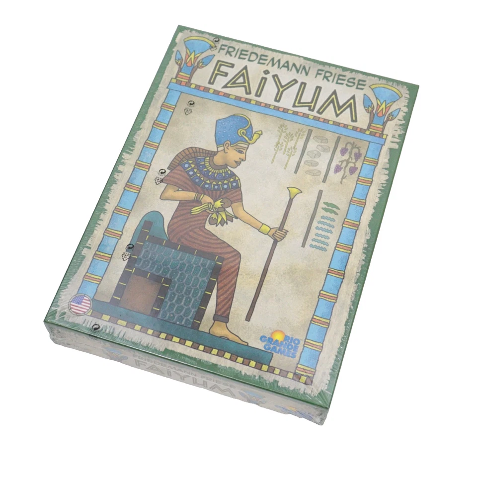FAIYUM BOARD GAME English Rio Grande Games Friedemann Friese NEW SEALED - Image 1 of 4