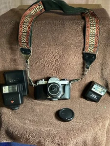 Pentax K1000 35 mm Single Lens Reflex (SLR) Asahi Optical Co. Japan Strap Case - Bild 1 von 14