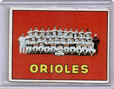 1967 Topps #302 Baltimore Orioles Foto 1 de 2