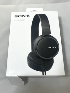 Auriculares internos con cable Sony serie ZX, negros MDR-ZX110 - Imagen 1 de 19