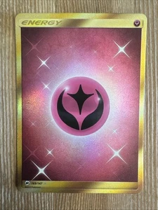 Fairy Energy - 169/147 - Pokemon Burning Shadows Sun & Moon Secret Rare Card LP - Picture 1 of 2