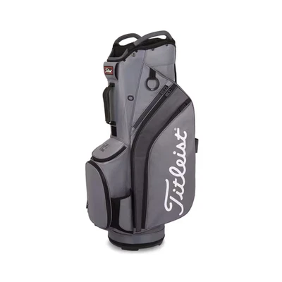 Titleist Cart 14 Golf Bag Charcoal/Graphite/Black - Image 1 of 3