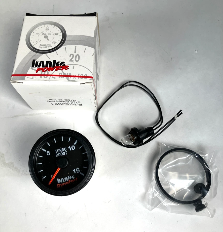 Bancos Turbo Boost Bancos Dynafact Calibre 0 A 15 NUEVO P/N 63021 Foto 1 de 3