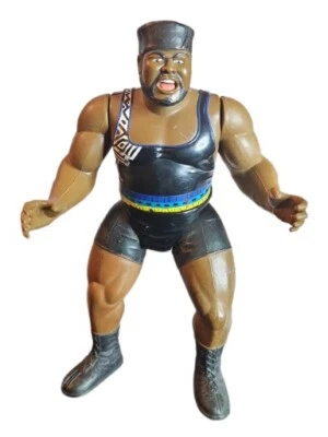 Figura de acción Jakks Pacific Titan Sports Mark Henry 1998 WWE WWF de colección Foto 1 de 3