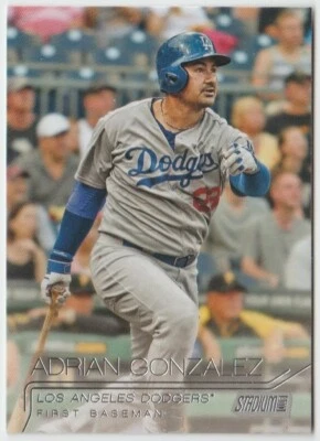 Stadium Club Baseball #59 2015 Adrián González - Los Angeles Dodgers Foto 1 de 2