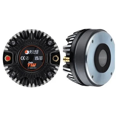 BASS FACE IndyTW/Three COPPIA DRIVER   120 Watt rms 4Ω Tweeter 105db - Immagine 1 di 4