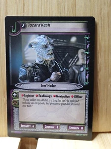 Star Trek TCG🏆2003 TOZARA'KESH Trading Card 🏆FREE POST - Picture 1 of 1