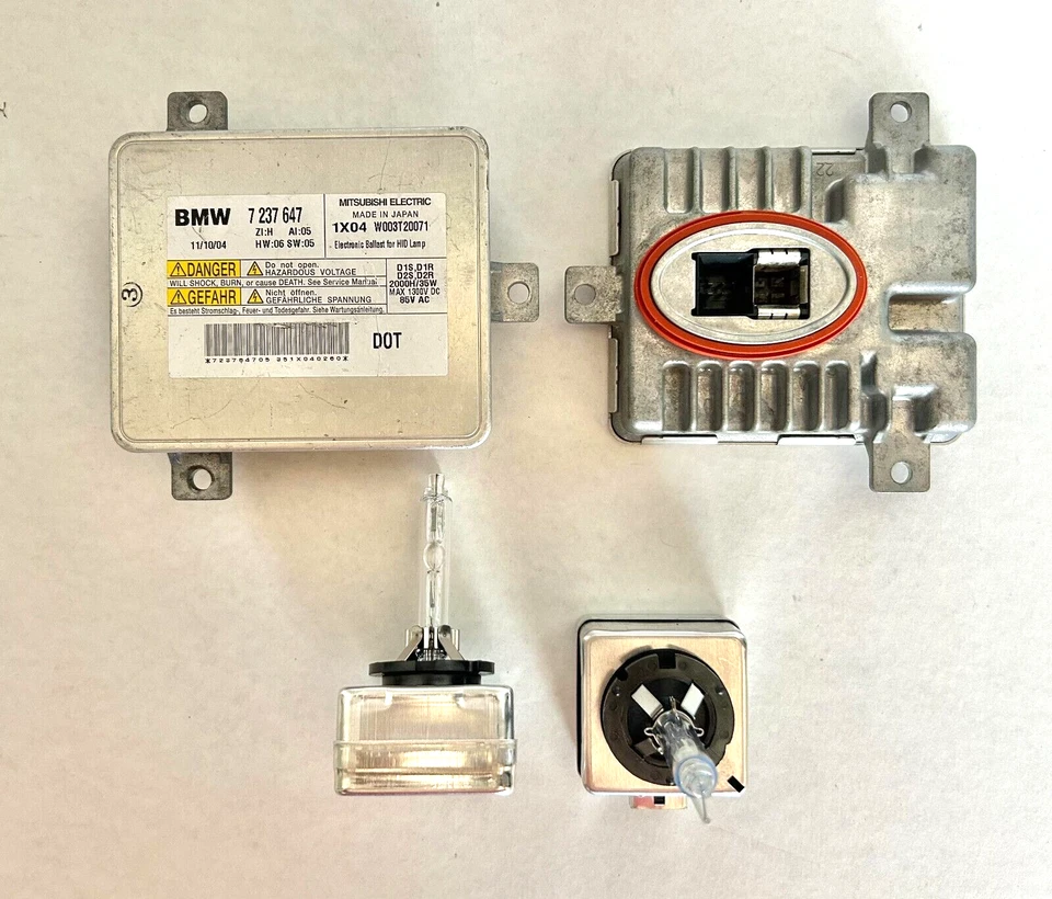 2x OEM BMW 09-15 F01 F02 7 Series Xenon Ballast HID Control Unit + D1S Bulbs Kit - Image 1 of 1