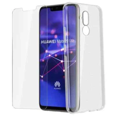 Per HUAWEI MATE 20 LITE Cover Custodia Trasparente più Pellicola Vetro temperato - Immagine 1 di 3
