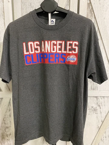 Los Angeles Clippers Blake Griffin #32 Jersey T-Shirt Men’s XL Grey NBA Logo Cover