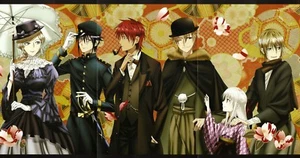 poster promo K Project anime Suoh Mikoto Munakata Reisi Seri Anna Totsuka Tatara - Picture 1 of 2