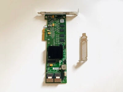 LSI MegaRAID 8708elp PCI-E PCI/E switch SAS SATA SSD 256Mb cache array cards - Image 1 of 4