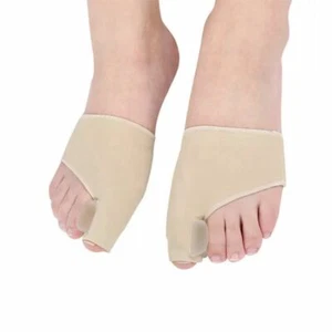 2x Silikon Zehenspreizer PREMIUM Hallux Valgus Korrektur Ballenschutz Fuß- - Bild 1 von 5