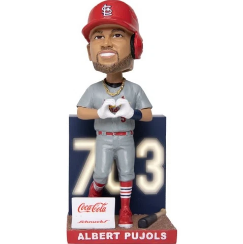 St. Louis Cardinals - Albert Pujols 703 HR Bobblehead: 7/15/23 SGA - NIB INSURED Cover
