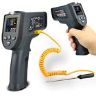 Digital Lcd Infrared Thermometer With K-Type Temperature Humidity Measuring Gun