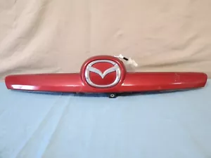 ✅ 09 10 11 12 13 Mazda 6 Trunk Lid Garnish Molding RED w/ Park Aid CAMERA OEM - Picture 1 of 11