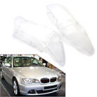 2 x Headlight Headlamp Lens Cover Fit BMW E46 2DR Coupe 325ci 330ci 03-06 Clear