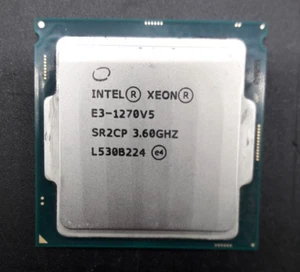 Intel Xeon E3-1270V5 SR2CP SR2LF 3.6GHz 4Cores 80W LGA 1151 CPU Processor - Picture 1 of 1