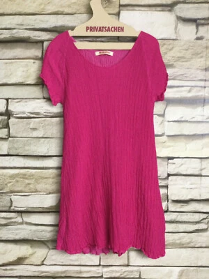 cocon.commerz PRIVATSACHEN BLÜTENERGIE Kleid aus IMMERCRASH in pink Größe 1 - Bild 1 von 4