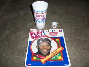 1994 Kirby Puckett Collectible Cup, Play Ball Plaque & Mini Mug Ceramic Cup - Picture 1 of 2