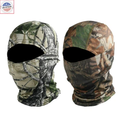 Realtree Full Face Mask Tactical Military Army Camo Camouflage HUNTING Balaclava - Image 1 of 4