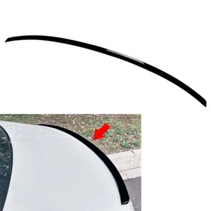 Rear Trunk Lid Spoiler Wing Lip For BMW 5 Series I5 G60 525i 530i 2024-25 Black - Picture 1 of 8