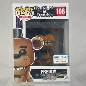 Five Nights At Freddys #106 Freddy Fazbear Flocked Barnes & Noble Exclusive - Picture 1 of 6