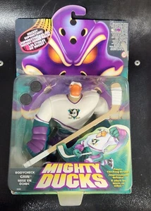 Bodycheck Grin Mattel Mighty Ducks Sealed New Figure 1996 - Bild 1 von 4