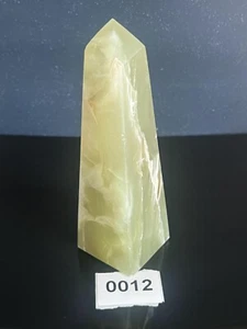 KCGS Green Onyx Tower Hand-Carved, Stone, Carving, Madagascar - Picture 1 of 16