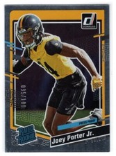 2023 Panini Donruss Joey Porter Jr Silver Press Proof Foil Rookie Card RC /100