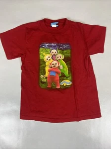 Vintage 90's Teletubbies T Shirt Size 7 RARE - Picture 1 of 8