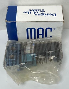 MAC VALVES 912B-PM-551JB 12V SINGLE SOLENOID AIR CONTROL VALVE - Bild 1 von 10