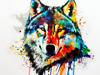 Husky Wolf Dog 3 Inch Transparent Sticker Nature Wild Life Hiking Camping Decal