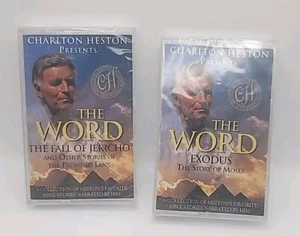 Charlton Heston Presents The Word - Exodus & The Fall Of Jericho- 2 CassetteNew - Bild 1 von 17