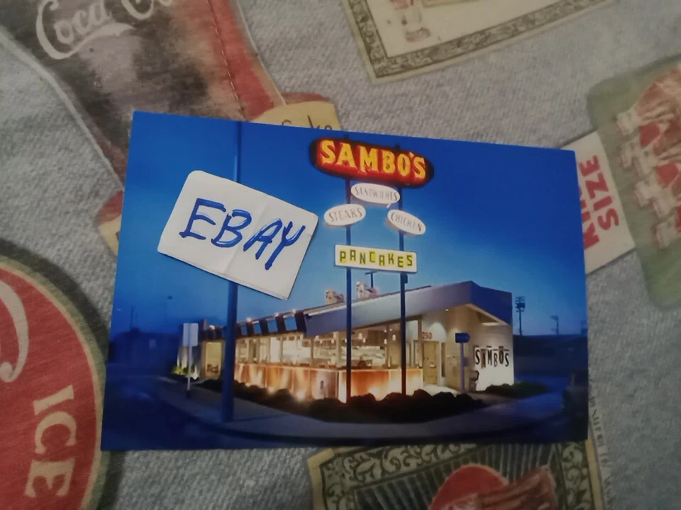 SAMBO'S PANCAKES, STEAK HOUSE/RESTAURANT,  1960s, GLOSSY COLOR, 4X6 PHOTO - Image 1 of 1