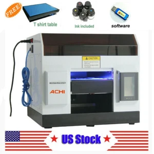 ACHI UV Printer Flatbed Printer Epson L800 Metal Phone Case Glass Sign US STOCK - Bild 1 von 9