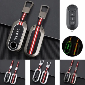 Zinc Alloy Silicone Car Key Case Cover For Fiat Ducato Doblo Grande Punto Evo  - Bild 1 von 11