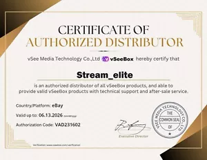 NEW vSeeBox V3 Pro 2024 Version 8K Android 11 W/ 4GB RAM & 64GB Storage - Picture 1 of 12