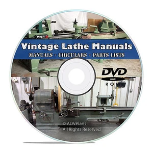 350+ Manuales del propietario del torno, instrucciones, lista de piezas, American Tool Oliver CD V46 - Imagen 1 de 1