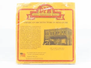 HO Scale DPM Design Preservation Models Kit #106 Laube's Linen Mill - SEALED - Picture 1 of 3