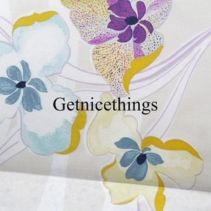 Neu Paar Yves Delorme Standard Shams Ondee Wildblumen Blumen wendbar Frankreich - Bild 1 von 21