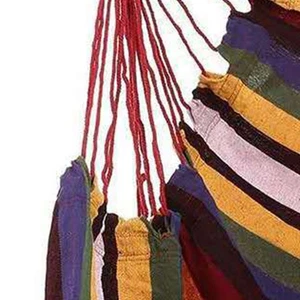 Hammock Swing Hanging Chair Canvas Foldable Easy To Carry For - Picture 1 of 5
