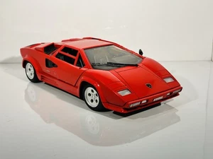 Tonka Polistil 1/18 Scale #01307Lamborghini Countach 5000 - Red - Picture 1 of 8